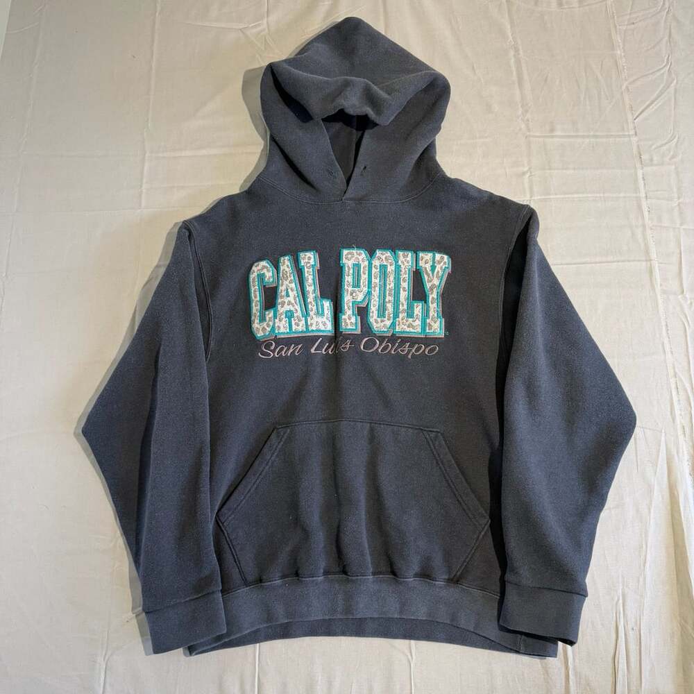 Cal Poly Collection Hoodie Size Medium Black San Luis Obispo